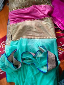 Embroidered Saree