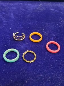 Set of 5 Rings