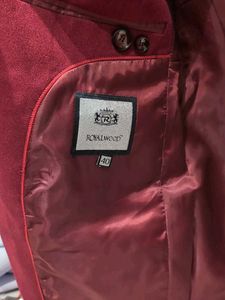 Men's Burgundy Blazer