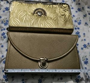 Elegant Gold Clutches (any one)