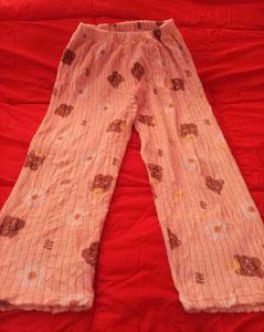 Cute Bear Print Pajama Set