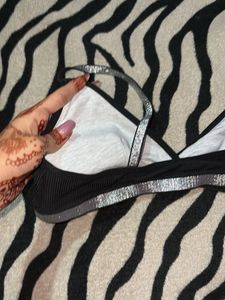 Rhinestone Bra
