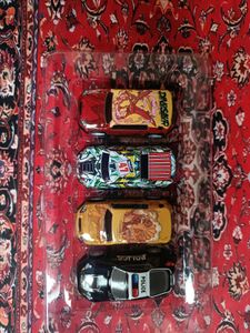 Metal Racing Toy Cars Set of 4