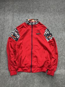 Men's Red Track Jacket