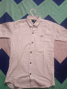 GANT Dotted Short Sleeve Shirt