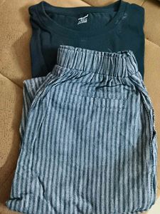 Comfy Striped Pajama Set
