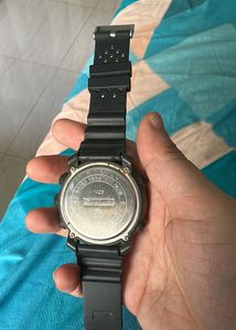 Black Digital Sports Watch