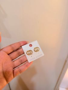 Gucci Interlocking G Earrings FIRST COPY