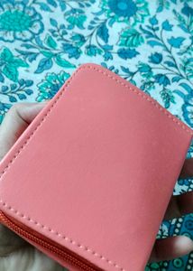 Brand new Cute Orange "Hello Friends" Wallet