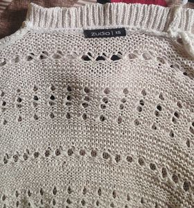 Cream Knit Sweater
