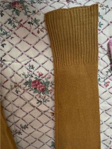 Cozy Mustard Knit Tshirt