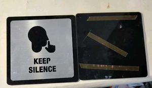 Massege And Sign Board