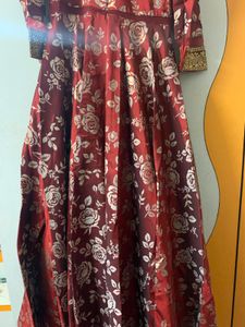 Beautiful Floral Print Gown