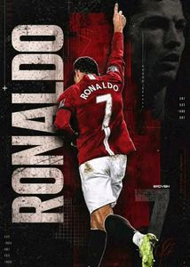Cristiano Ronaldo Poster for fans pack of 4