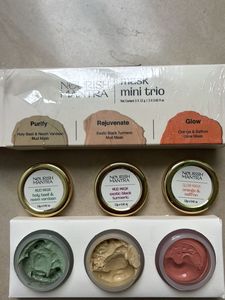 Nourish Mantra Mini Trio Mud Masks