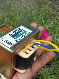 12 0 12v 1.5A Transformer