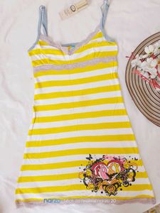 Striped Slip Dress