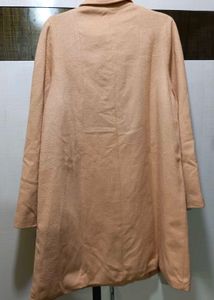 Imported Peach Trench Coat