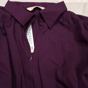 Purple Trendy Dress