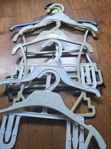 Assorted Plastic Hangers