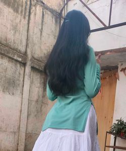 Mint Green Long Sleeve Top