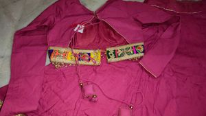 Beautiful Magenta Pink Chaniya Choli Set