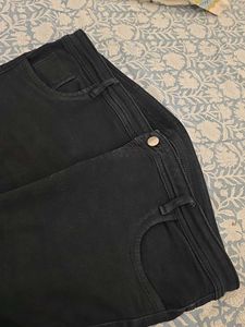 Classic Black Denim Jeans