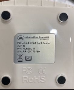 White ACS Card Reader