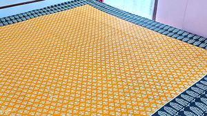 Ajrak Bedsheet Pure 100% Cotton