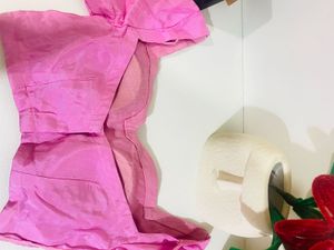 Pink Tulip Embroidered Blouse