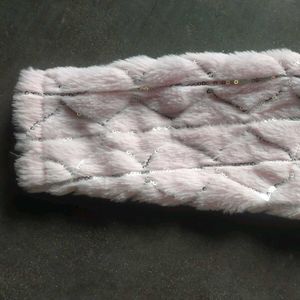 Pink Faux Fur Girls Top