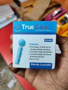 True Care Round Sterile Lancets – Pack of 100