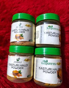 Kasturi Haldi Powder   Face Pack Of 4