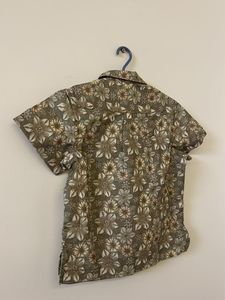 Floral Print Short Sleeve Shirt