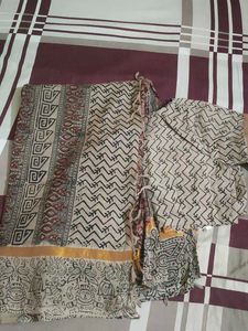 pure silk kalamkari design saree