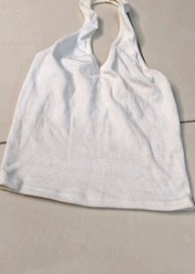 white tank top