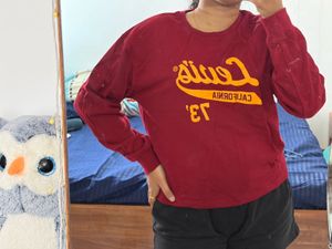 Maroon "California" Graphic T-Shirt
