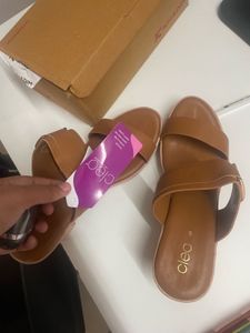 Stylish Brown Flat Sandals