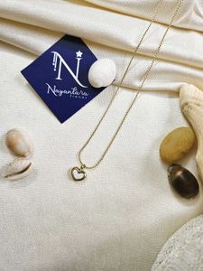 Anti-tarnish White MOP Heart pendant Necklace