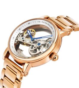 Patek Philippe Skeleton Rose Gold Watch