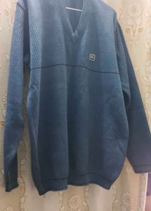Vintage Knit V-Neck Sweater