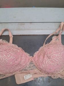 Pink Bra Panty Set | Comfortable & Stylish | Good