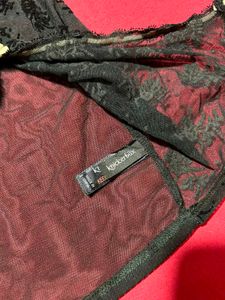 Black Lace Nightdress