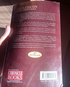 The Lexicon for Ethics, Integrity &amp; Aptitude