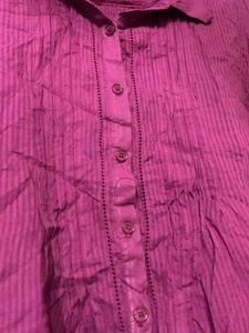 Elegant Magenta Blouse