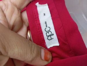 Red Crop Top Shirt
