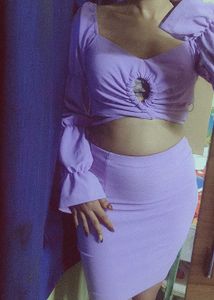 Chic Lavender Co-ord Set