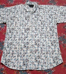 Men's Floral Short Sleeve Shirt