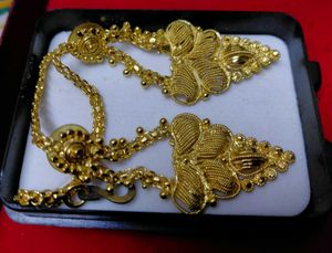 Gold Plated Necklace and Earring Set