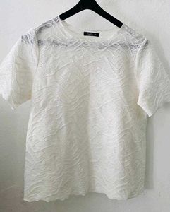 Elegant White Lace Top